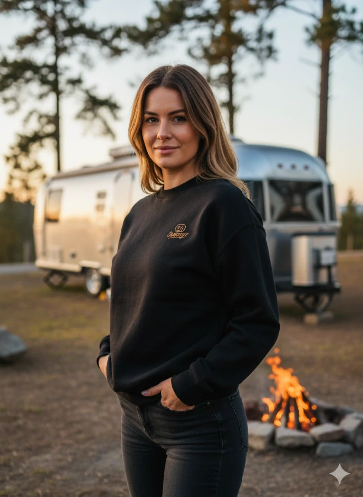 Mikina BLACK Classic OVERSIZE